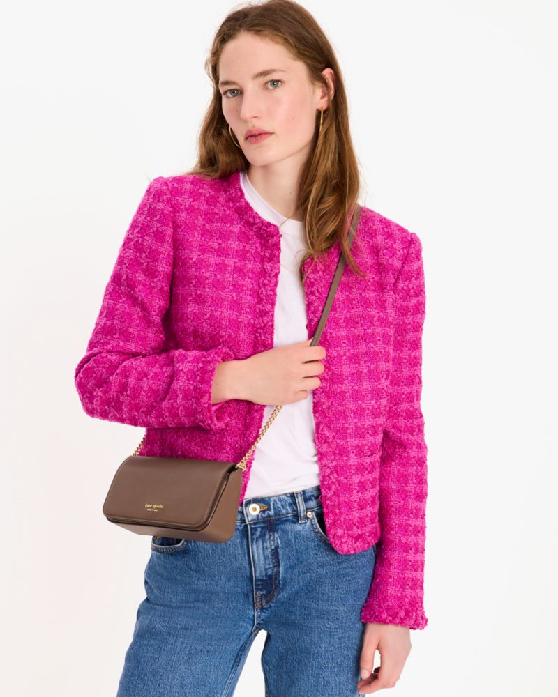 KateSpade Devin Flap Chain Wallet Incense