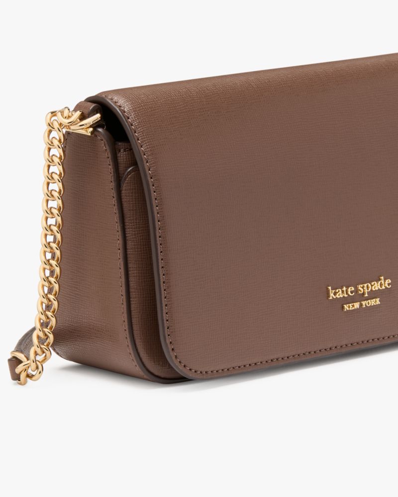 KateSpade Devin Flap Chain Wallet Incense