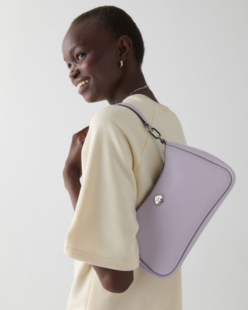 KateSpade Kayla Small Convertible Shoulder Bag Light Frozen Lilac