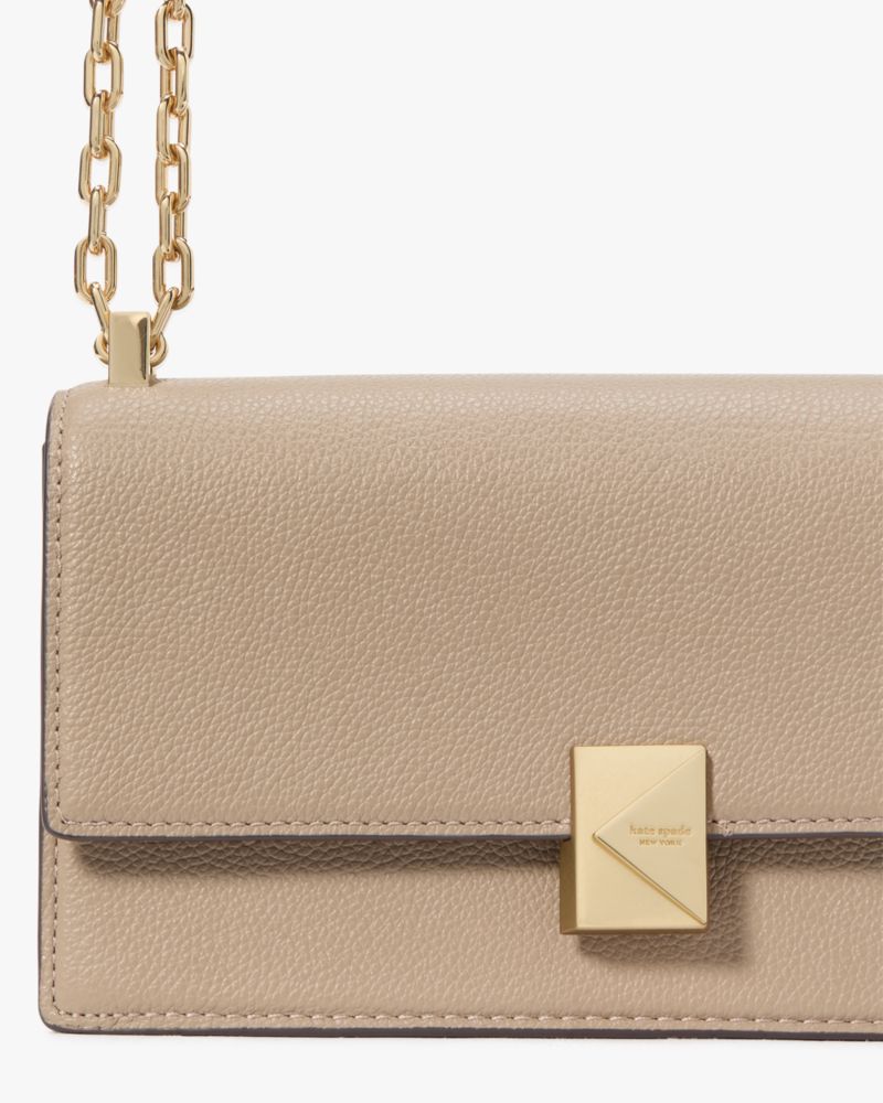KateSpade Deco Mini Crossbody Bag Timeless Taupe