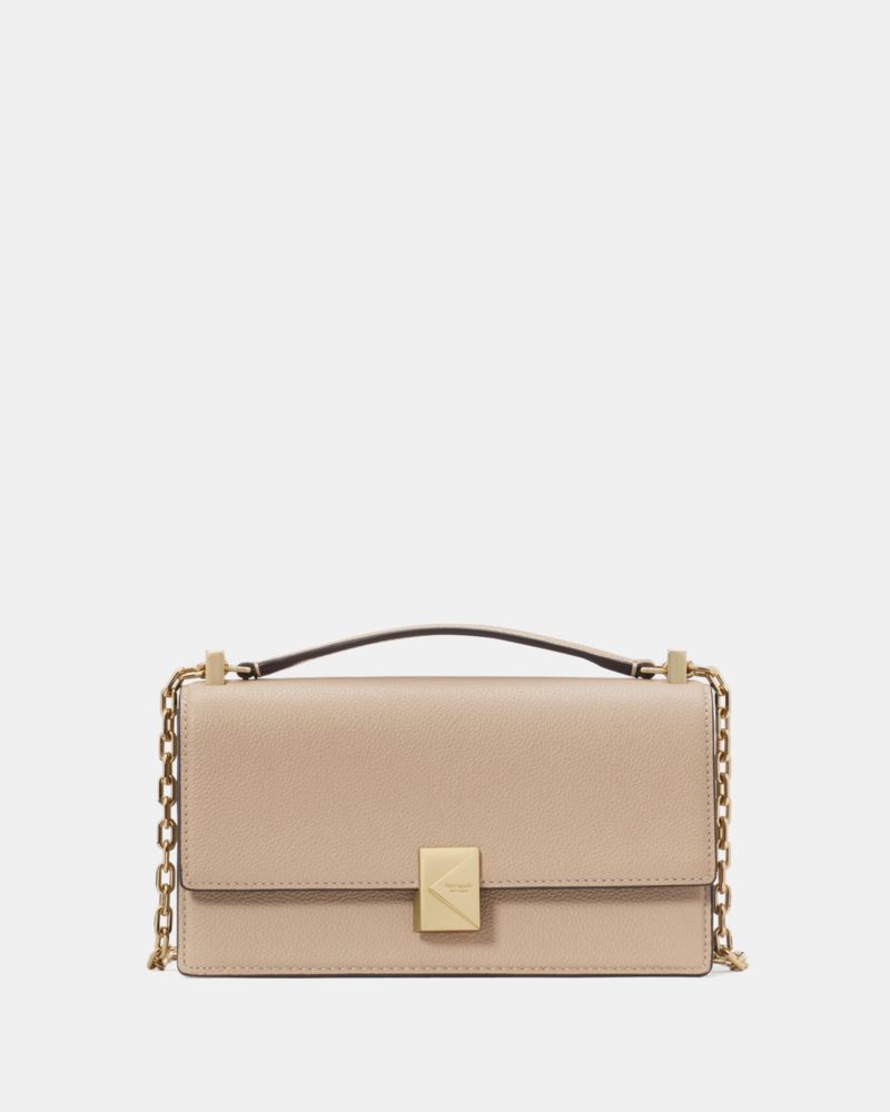 KateSpade Deco Mini Crossbody Bag Timeless Taupe