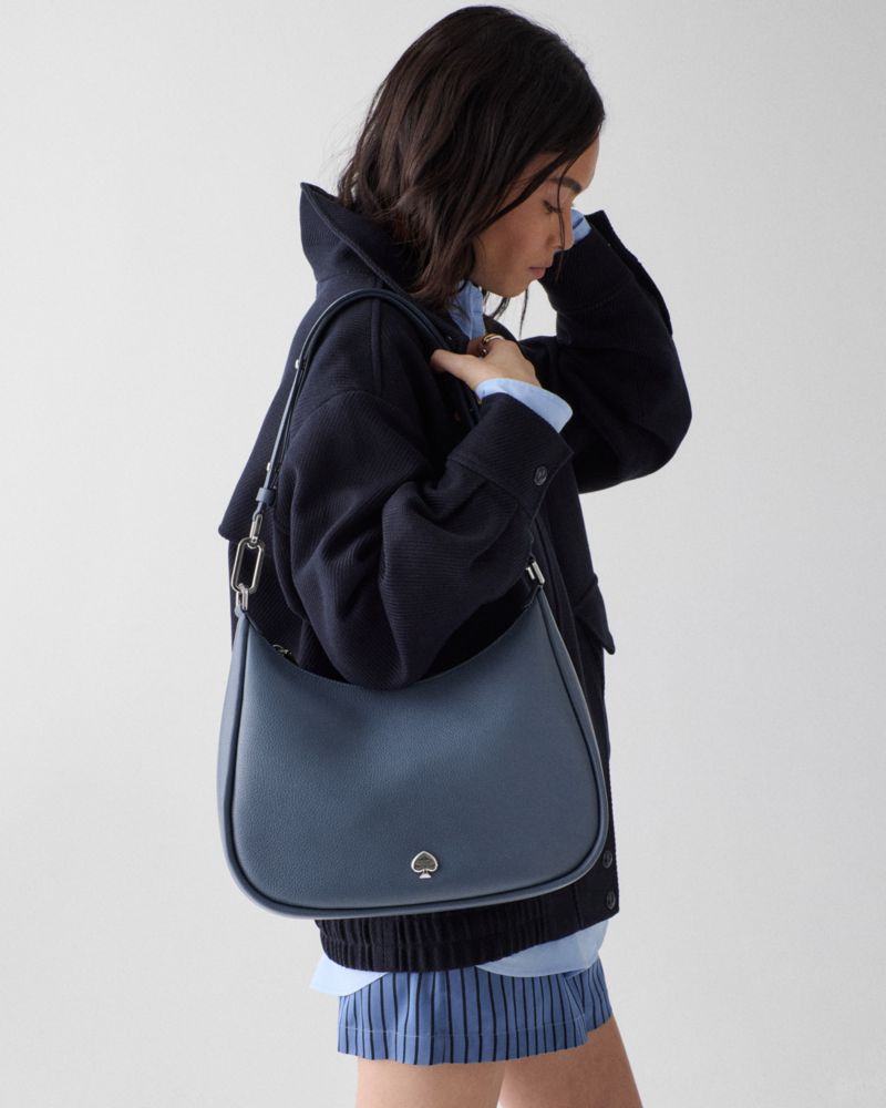 KateSpade Kayla Large Shoulder Bag Twilight Blue
