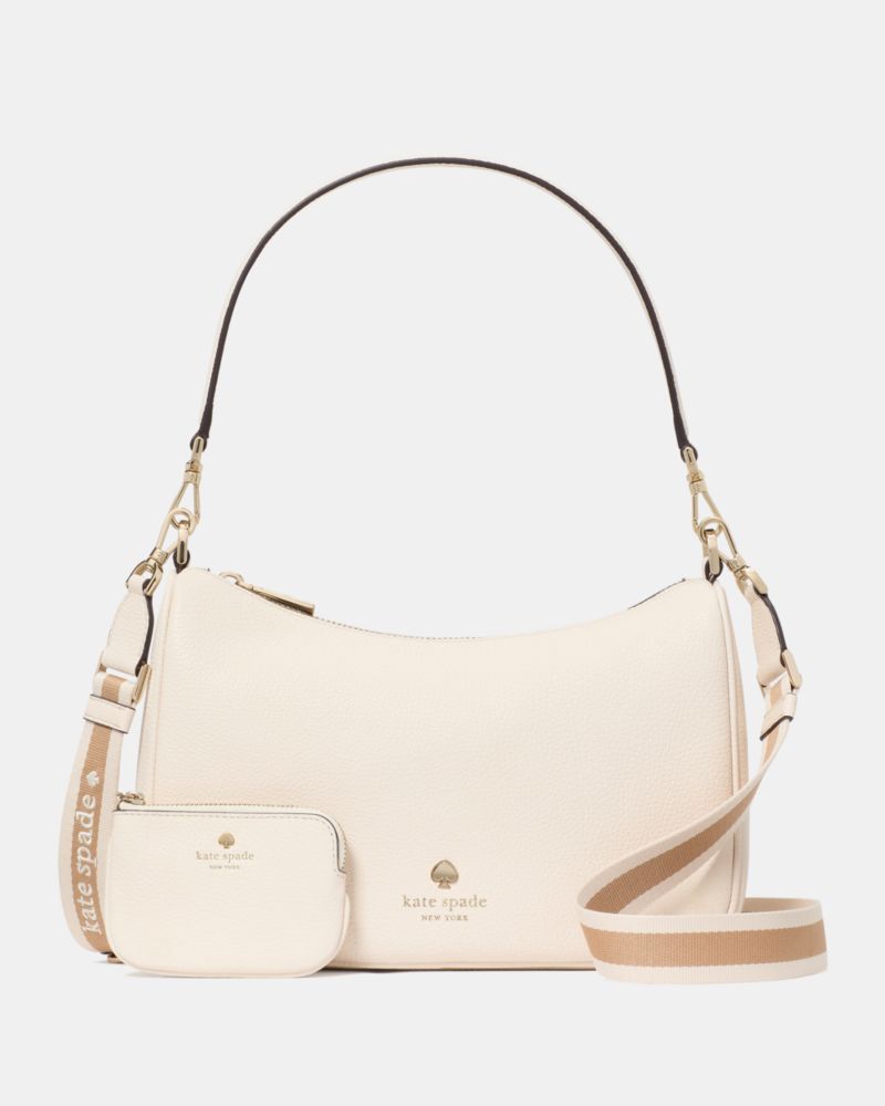 KateSpade Emma Shoulder Bag Parchment