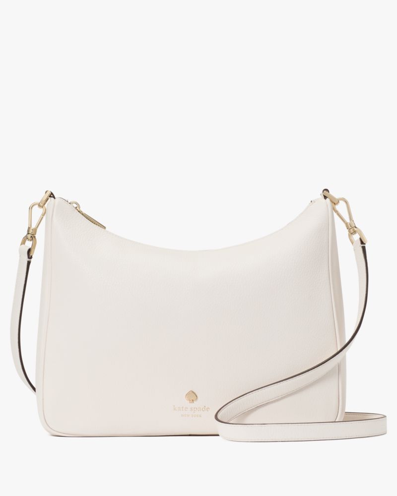 KateSpade Emma Large Crossbody Bag Parchment
