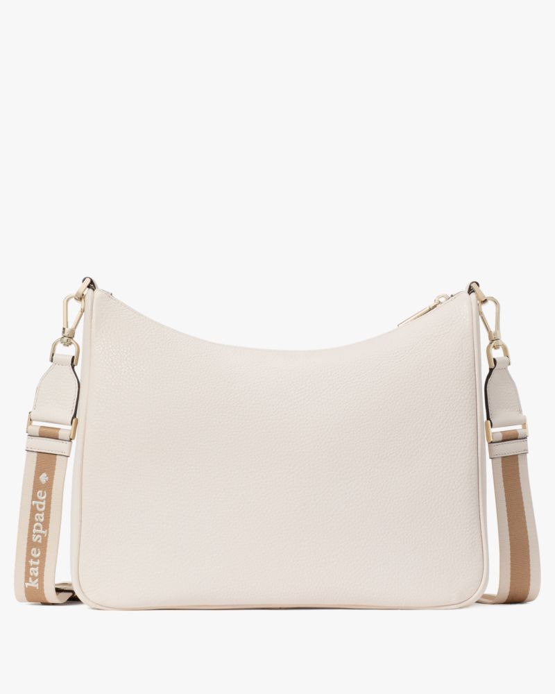KateSpade Emma Large Crossbody Bag Parchment