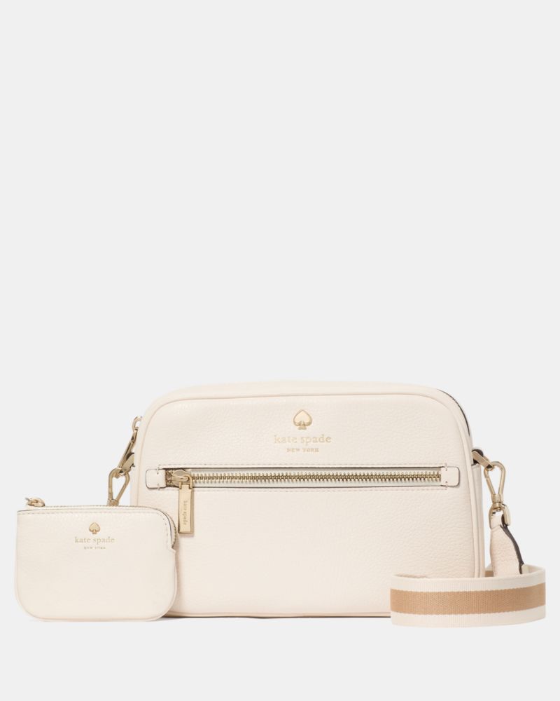 KateSpade Emma Camera Bag Parchment