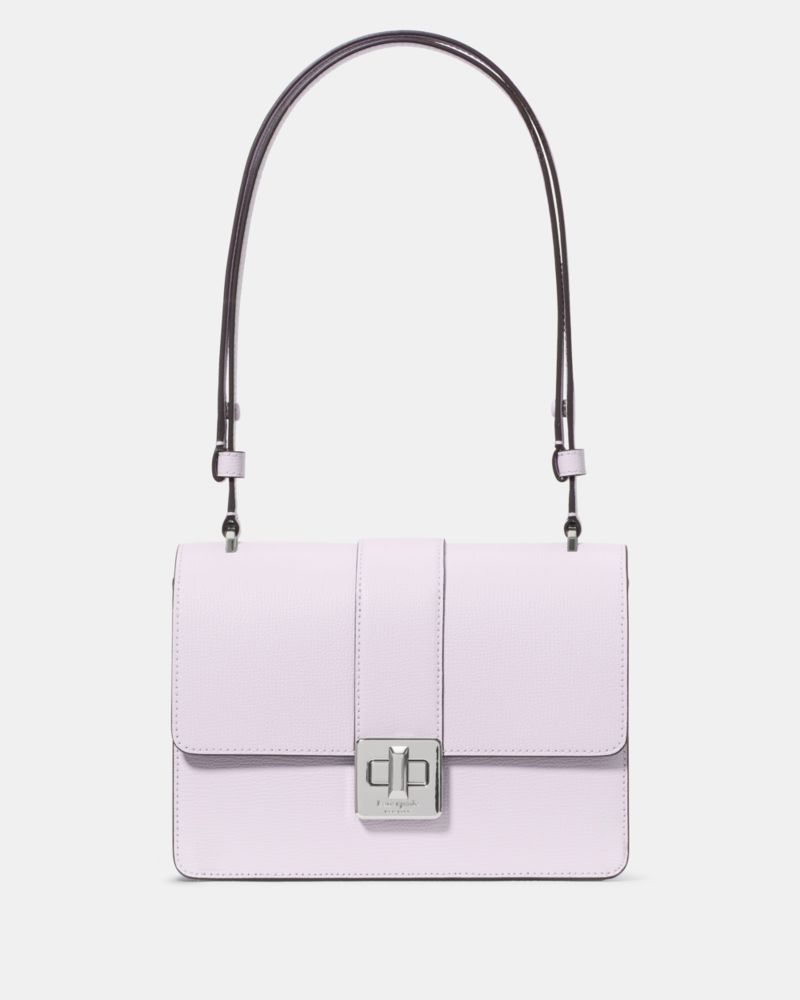 KateSpade Phoebe Turnlock Shoulder Bag Light Frozen Lilac