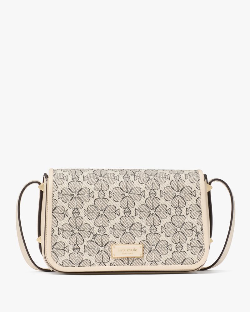 KateSpade Liv Spade Flower Crossbody Bag Neutral Multi