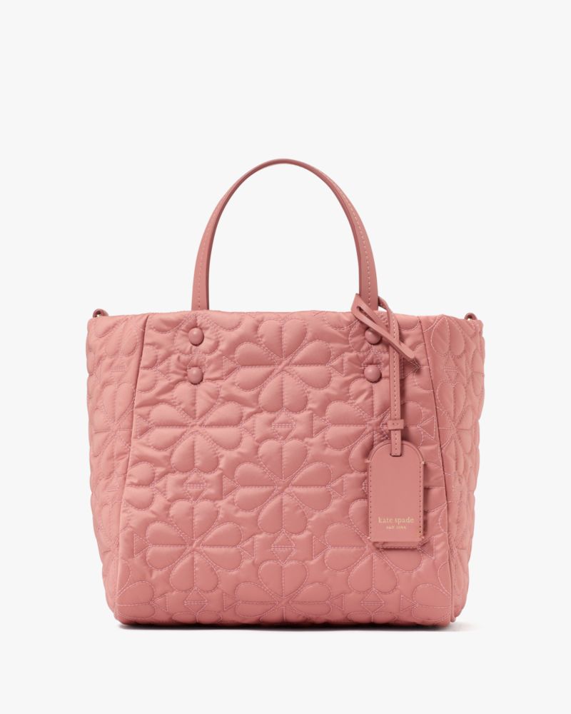 KateSpade Tilly Quilted Small Tote Bag Cosmetic Pink