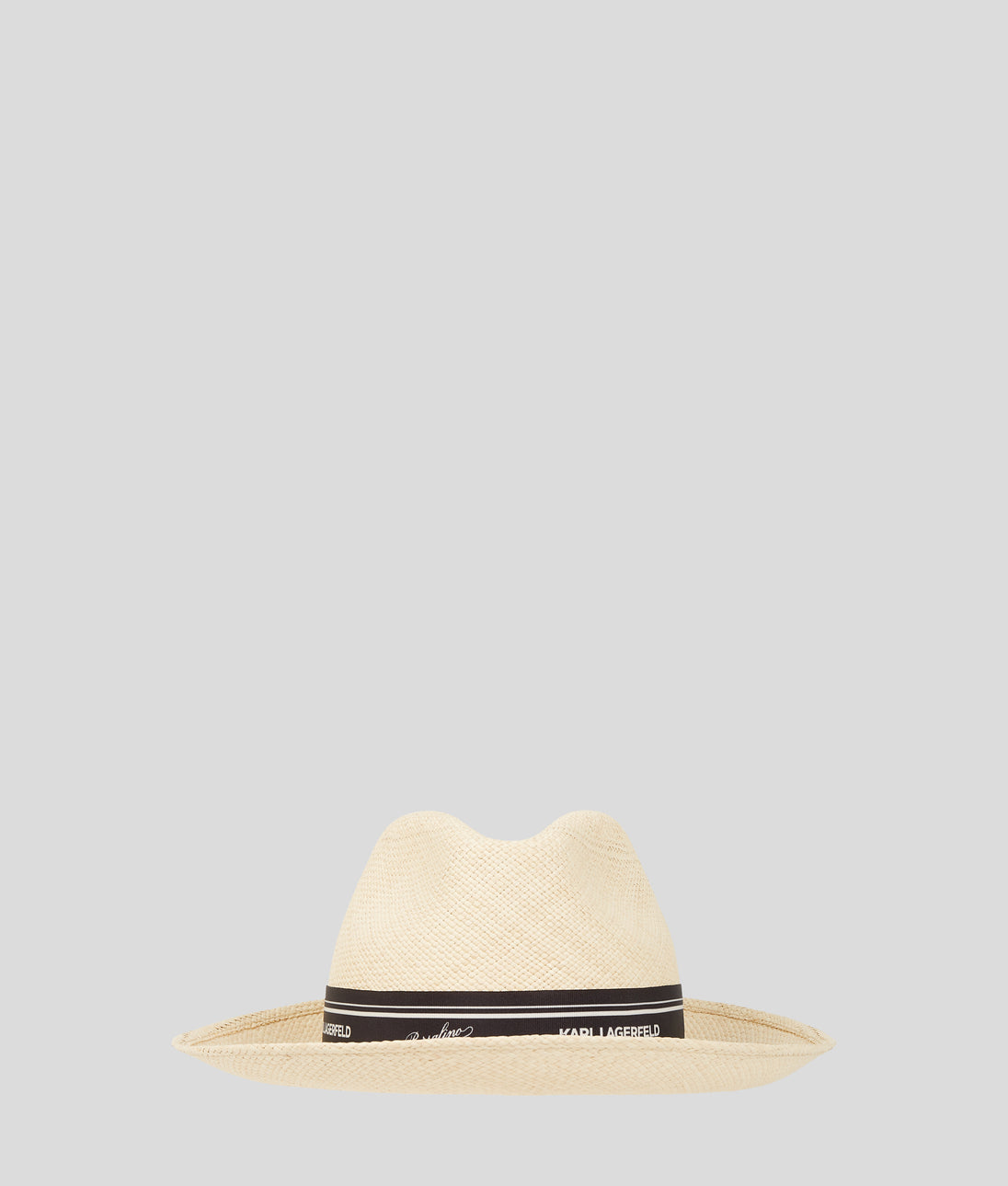 KarlLagerfeld Kl X Borsalino Beach Tote Bag Black/Natural