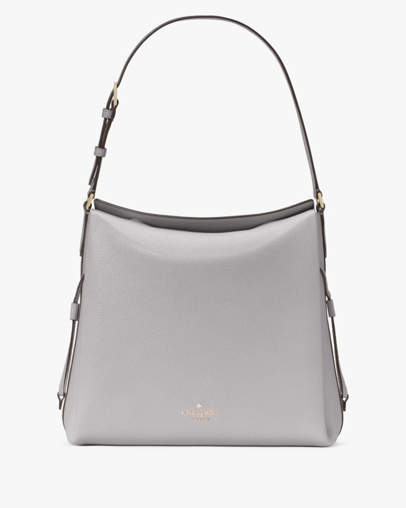 KateSpade Dumpling Large Shoulder Bag Mountain Grey