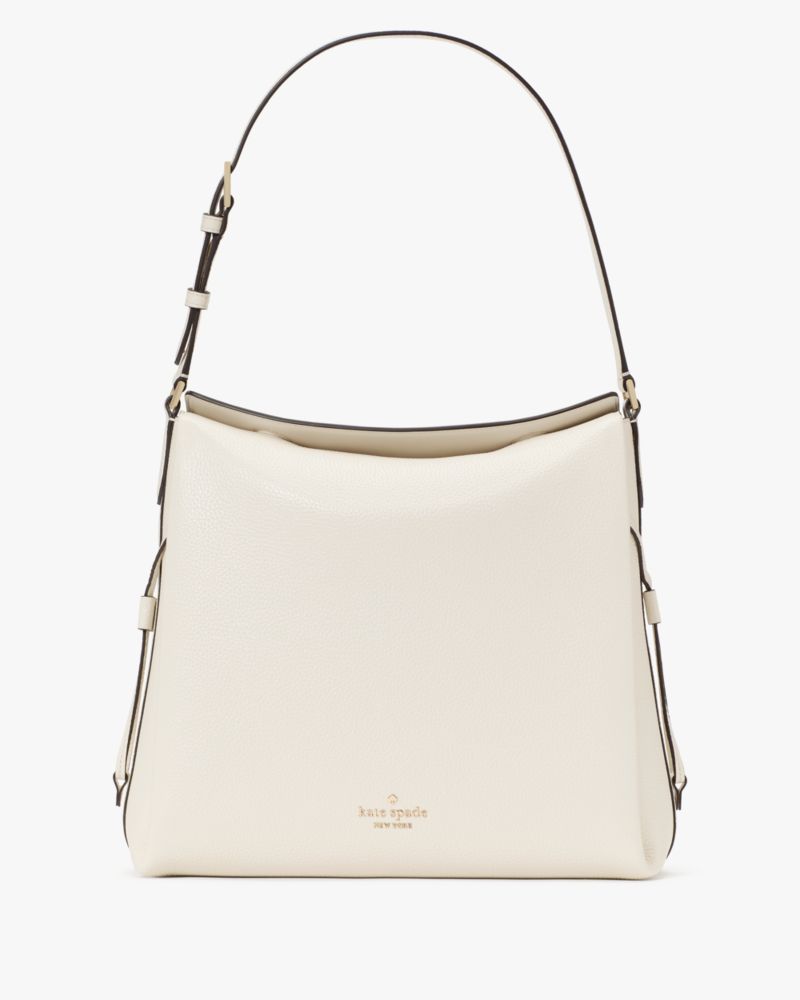 KateSpade Dumpling Large Shoulder Bag Parchment