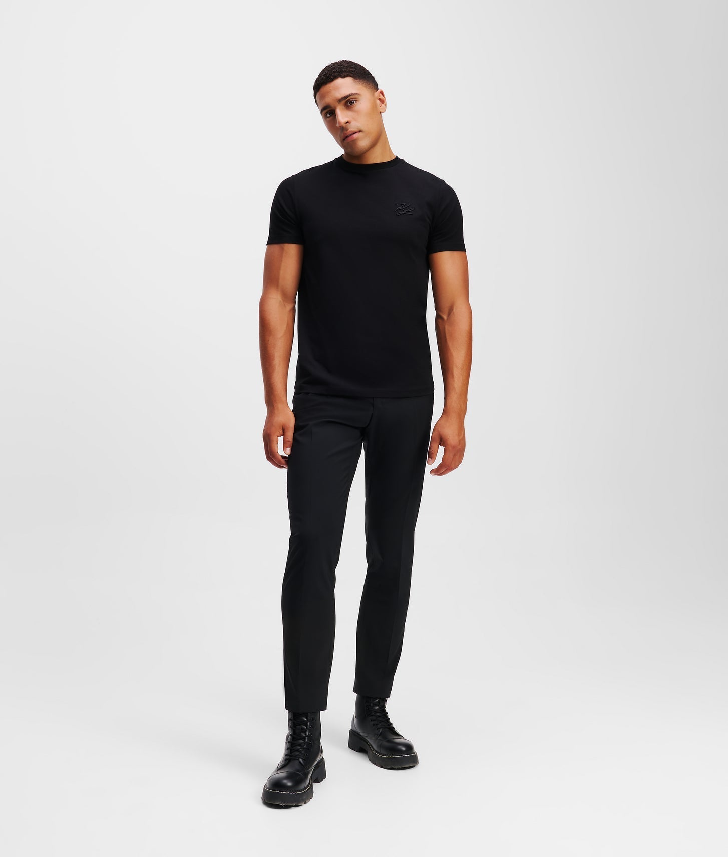 Karl Lagerfeld Tailored Pants Black