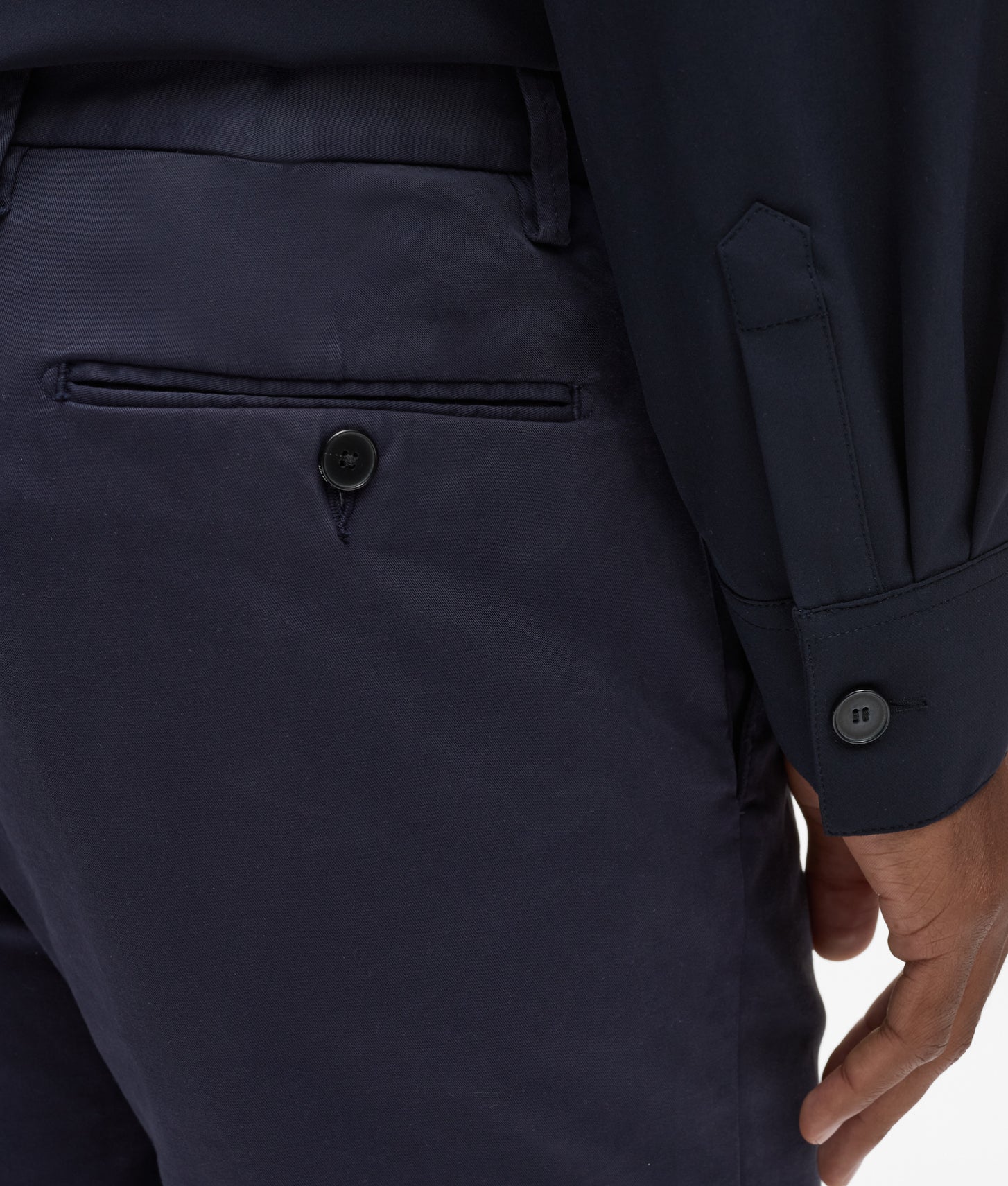 Karl Lagerfeld Classic Chino Pants Night Blue