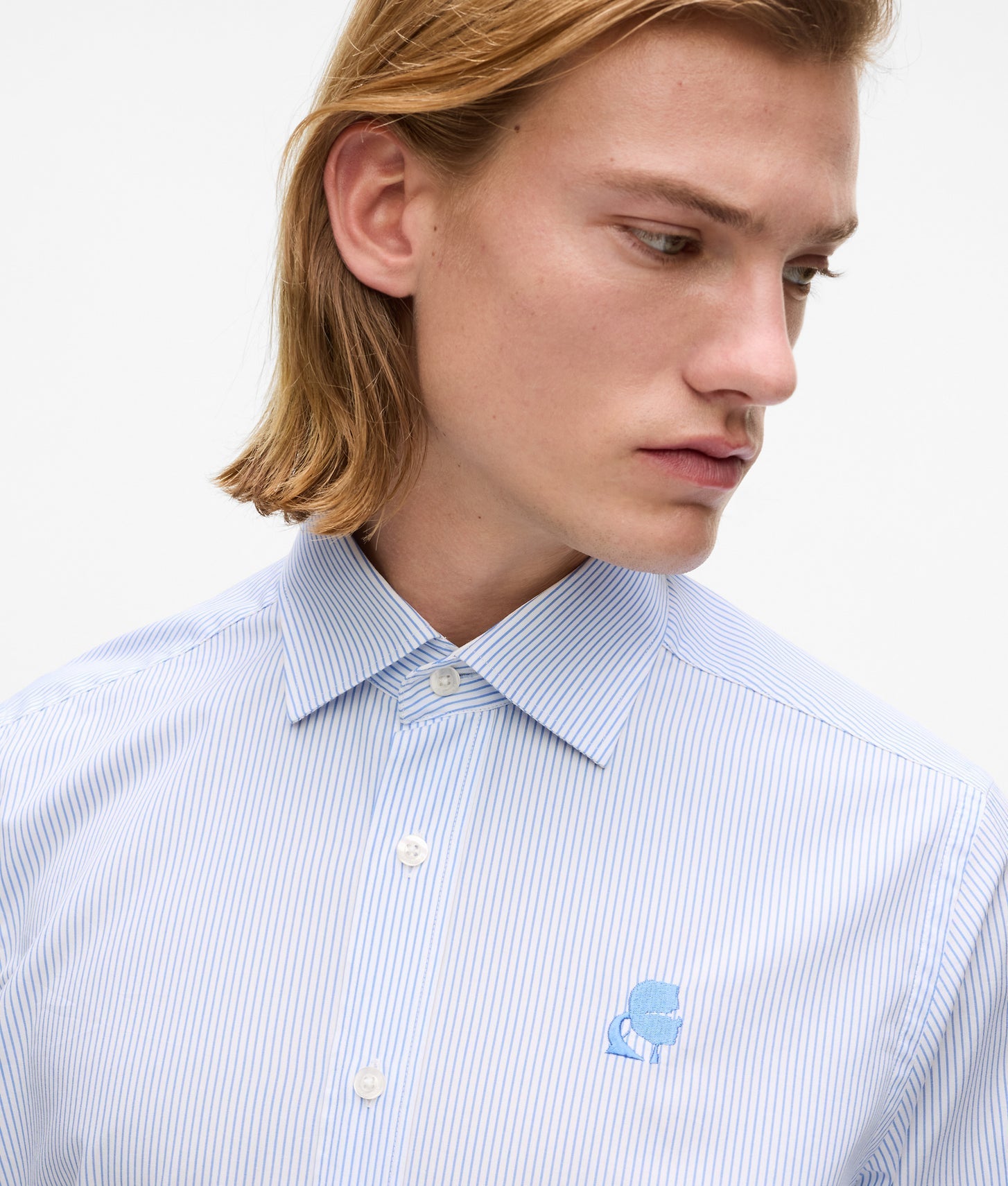 Karl Lagerfeld Kameo Classic Shirt Light Blue