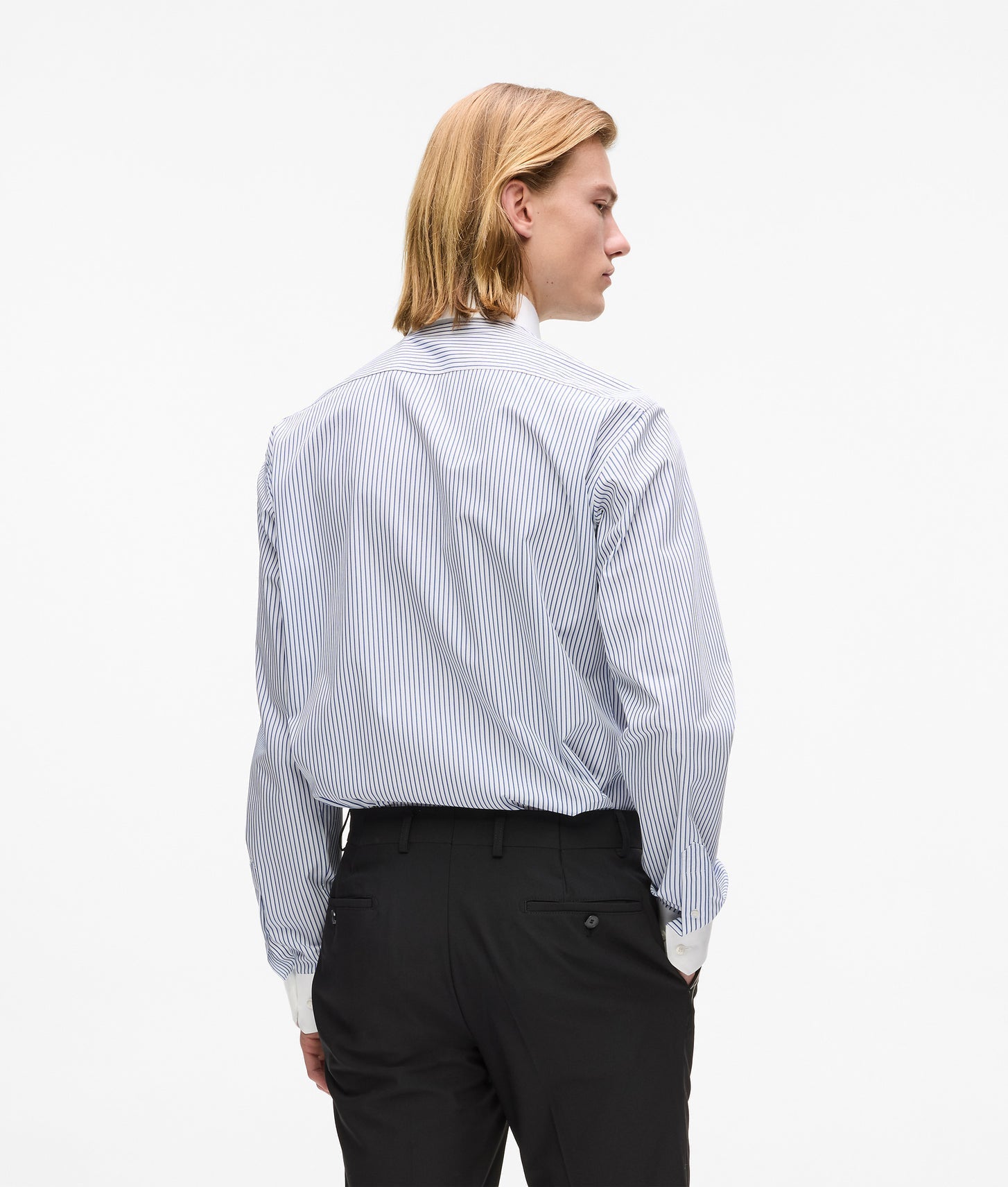 Karl Lagerfeld Striped Shirt White/Blue