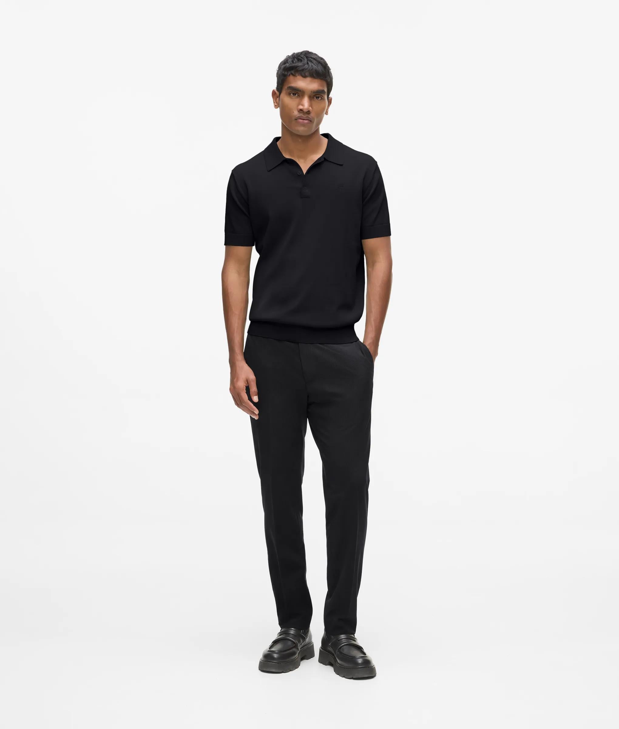Karl Lagerfeld Drawcord Waist Pants Black
