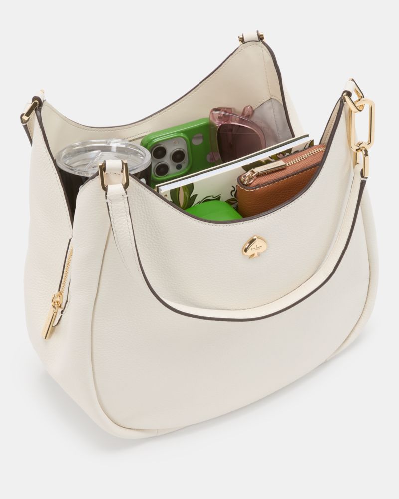 KateSpade Kayla Large Triple Compartment Shoulder Bag Black