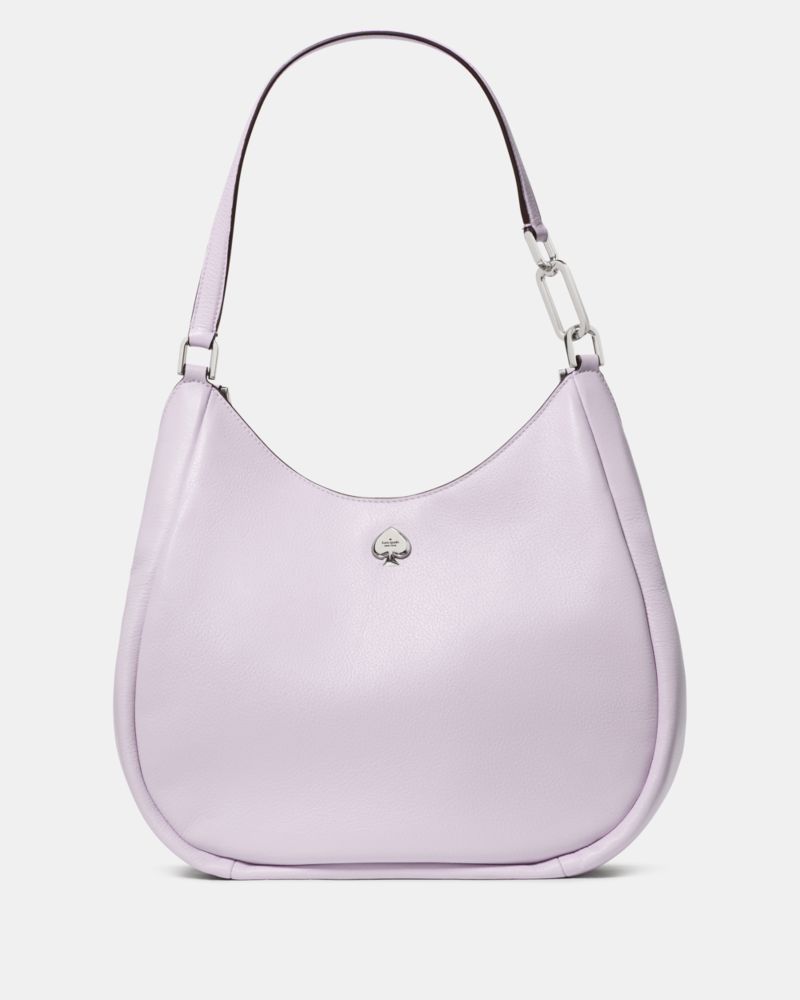 KateSpade Kayla Large Triple Compartment Shoulder Bag Light Frozen Lilac
