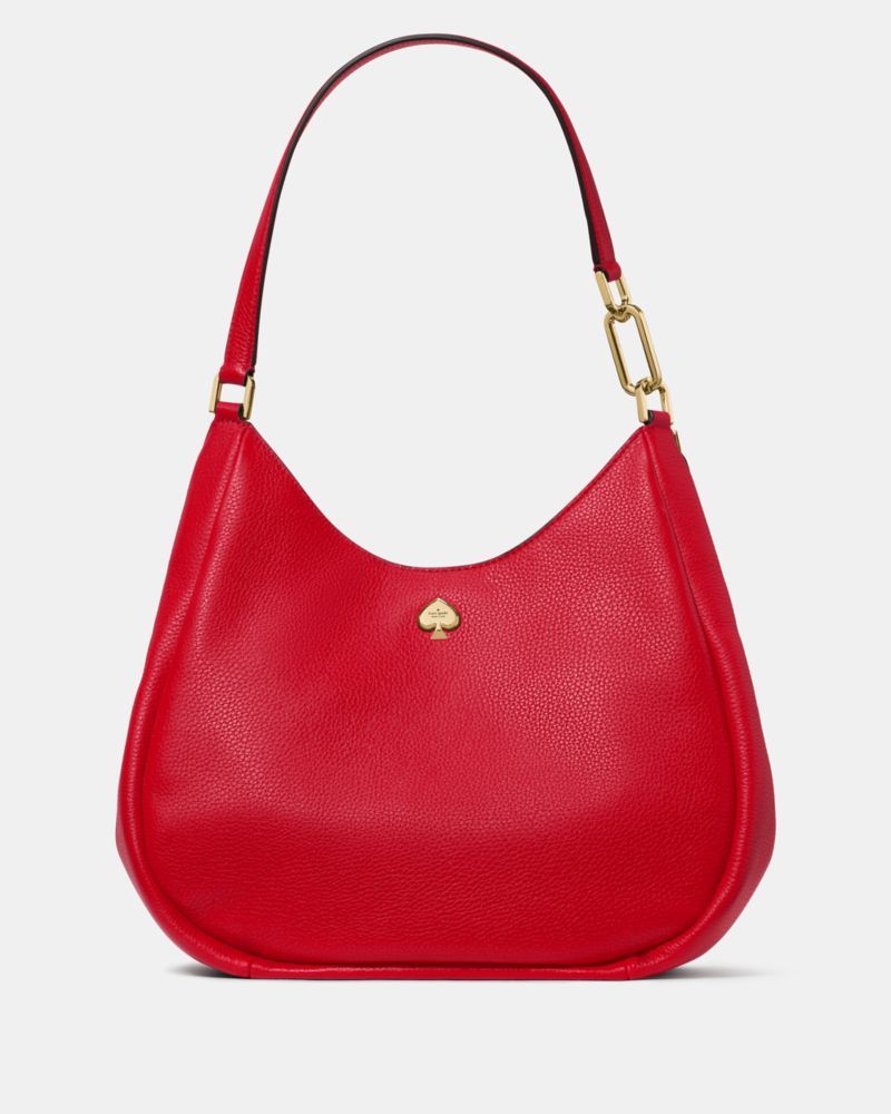 KateSpade Kayla Large Triple Compartment Shoulder Bag Perfect Cherry