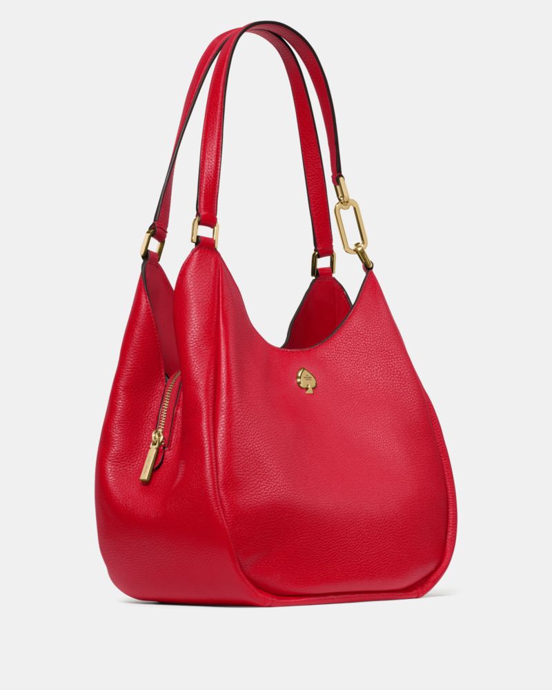 KateSpade Kayla Large Triple Compartment Shoulder Bag Perfect Cherry