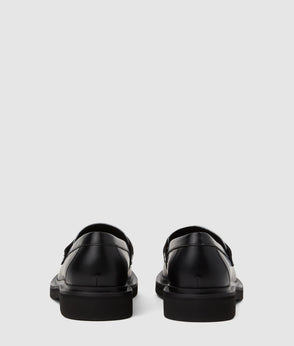 KarlLagerfeld Kmonogram Leather Backpack Black