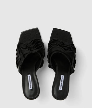 Karl Lagerfeld Bow Detail Shirt Dress White/Black