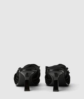 KarlLagerfeld Kautograph Medium Bowling Bag Black/Gold