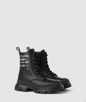 KarlLagerfeld Karl Quote Shopper Black