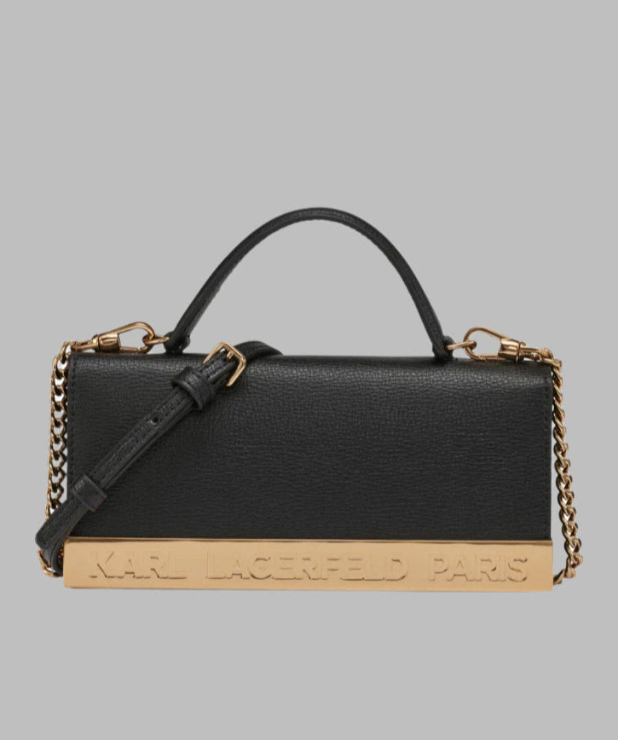 KarlLagerfeld Kosette wallet with chain black