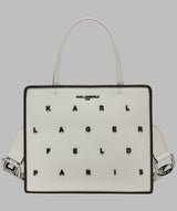 KarlLagerfeld Maybelle satchel white