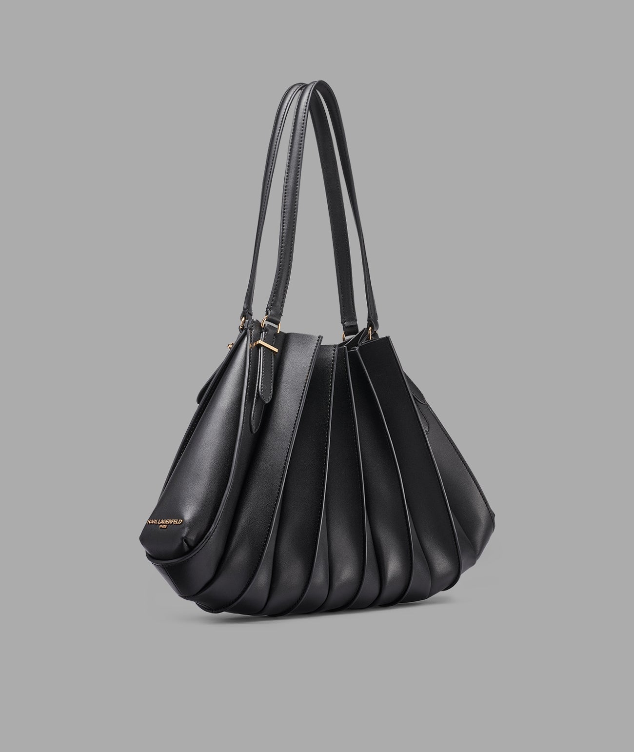 KarlLagerfeld Ikon shoulder fan black / gold