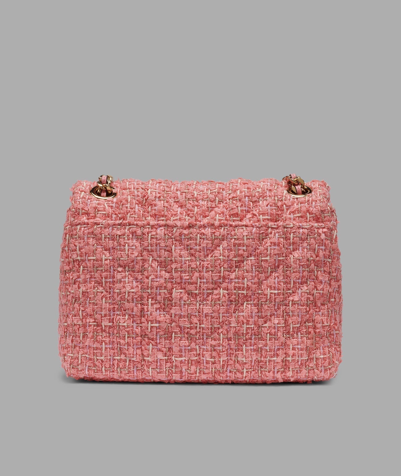 KarlLagerfeld Lafayette mini crossbody boucle sunkist coral