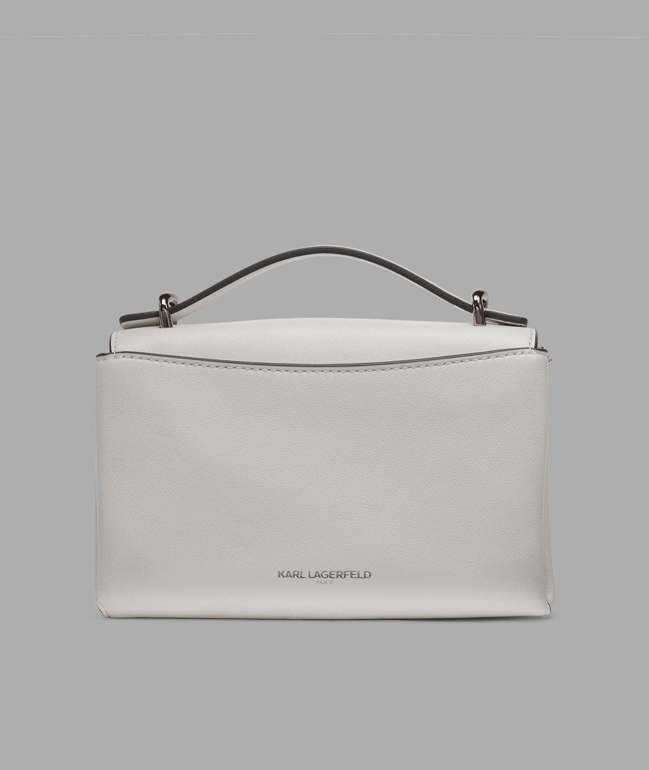 KarlLagerfeld Chantaye karl head crossbody winter white/silver