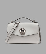 KarlLagerfeld Chantaye karl head crossbody winter white/silver