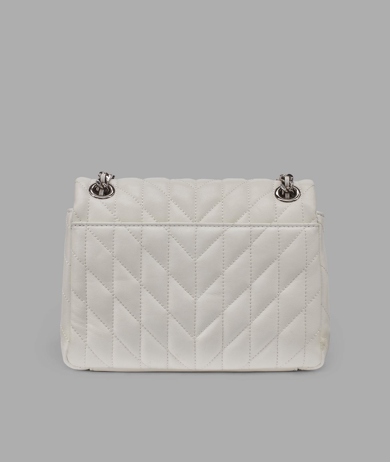 KarlLagerfeld Lafayette mini crossbody winter white/silver