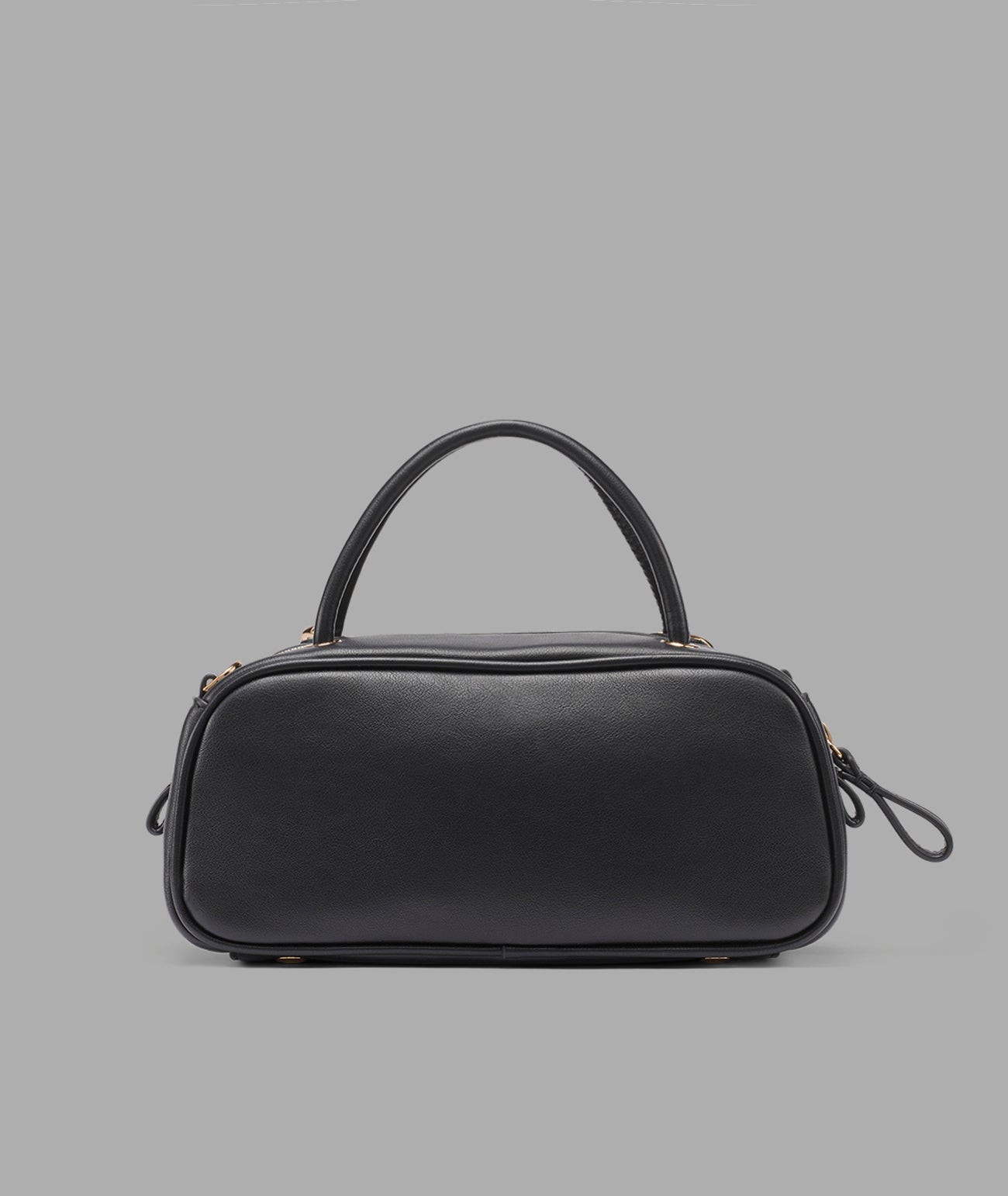 KarlLagerfeld Zaylia mini satchel with chain & mini bag black / gold