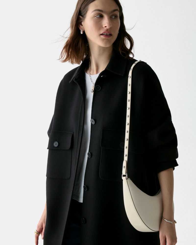 KateSpade Duo Crossbody Bag Cashew Milk