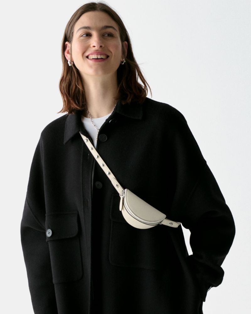 KateSpade Duo Crossbody Bag Cashew Milk