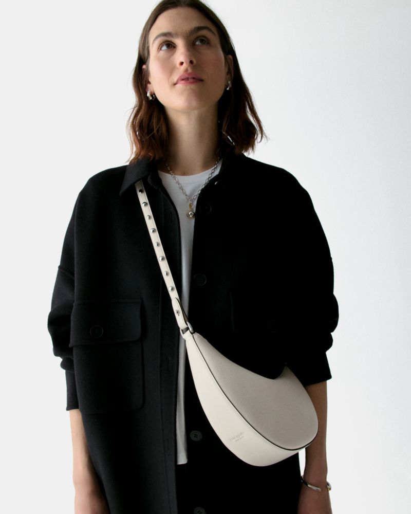 KateSpade Duo Crossbody Bag Cashew Milk