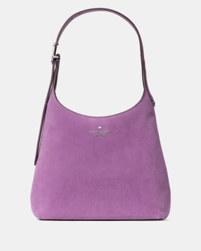 KateSpade 454 Suede Small Shoulder Bag Wisteria