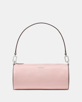 KateSpade Roulette Glazed Leather Medium Shoulder Bag Tutu Pink