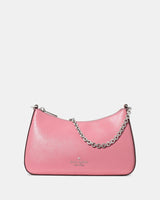 KateSpade Margot Textured Patent Leather Convertible Crossbody Grapefruit Soda