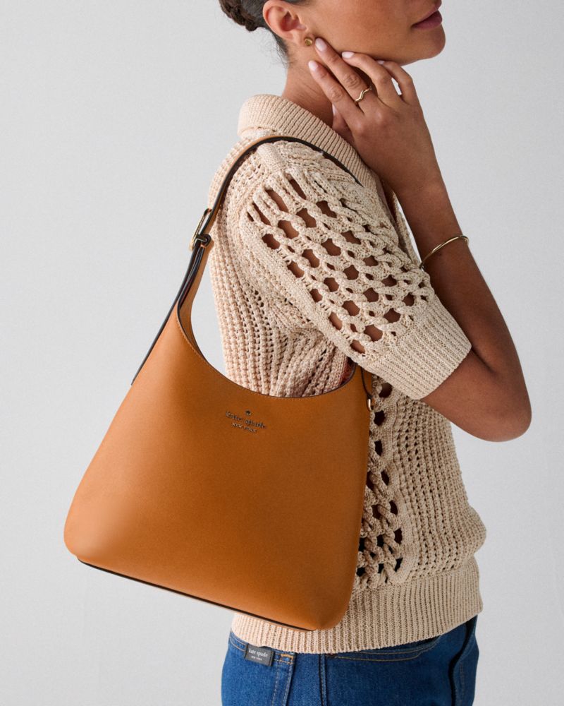 KateSpade 454 Small Shoulder Bag Orange Jasper