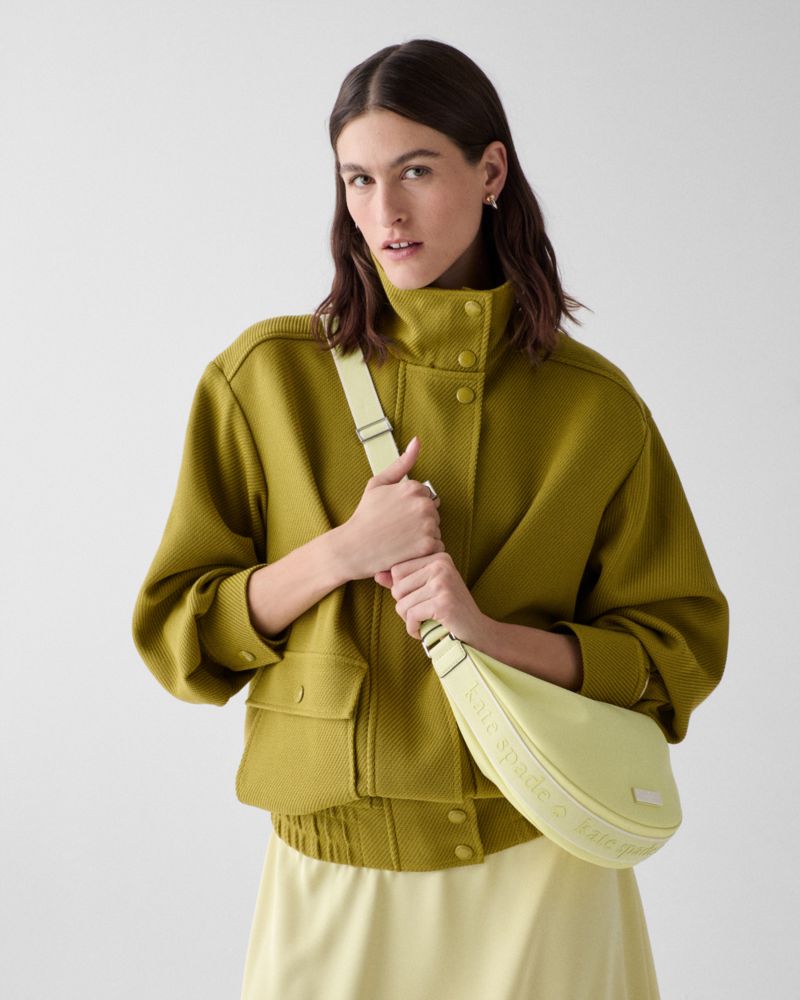 KateSpade Carter Nylon Sling Crossbody Bag Tennis Ball Multi
