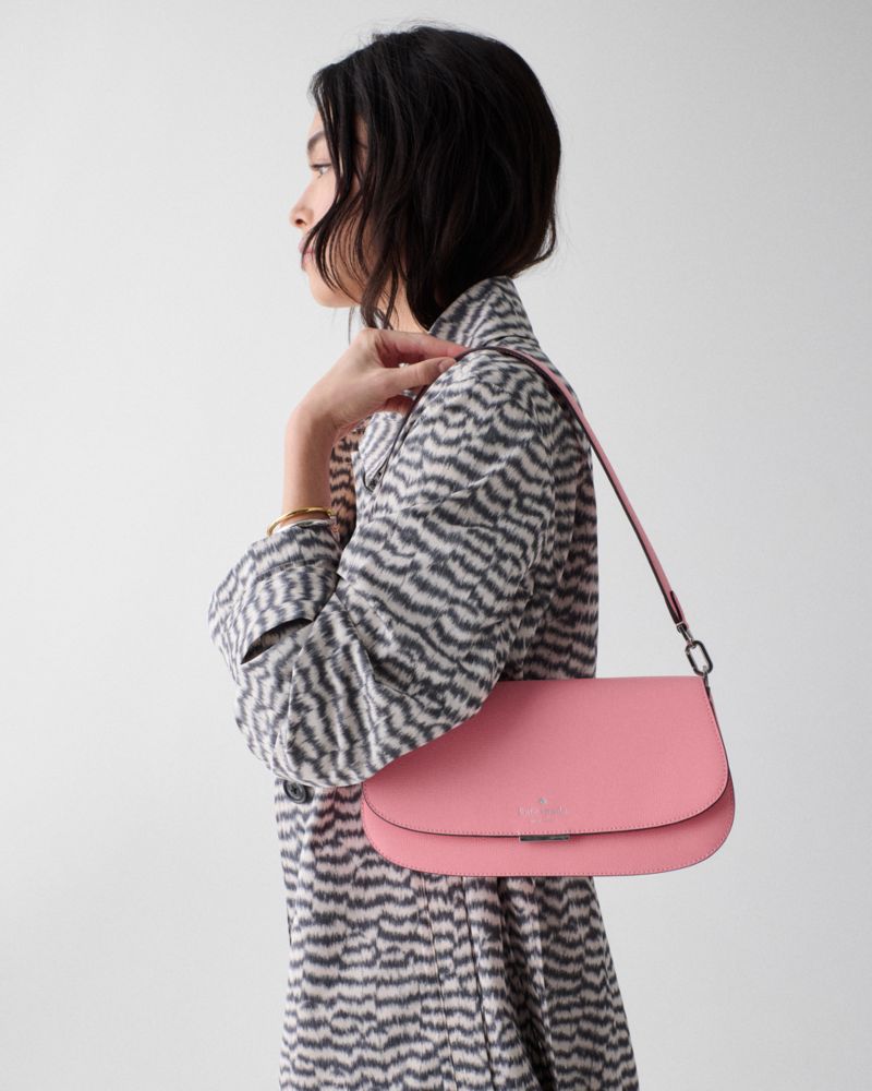 KateSpade Quinn Shoulder Bag Grapefruit Soda