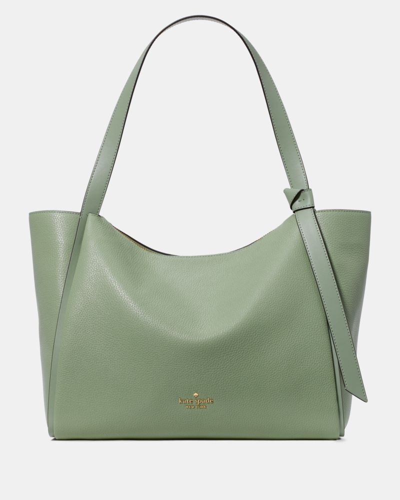 KateSpade Knott Tote Bag Balsam Green