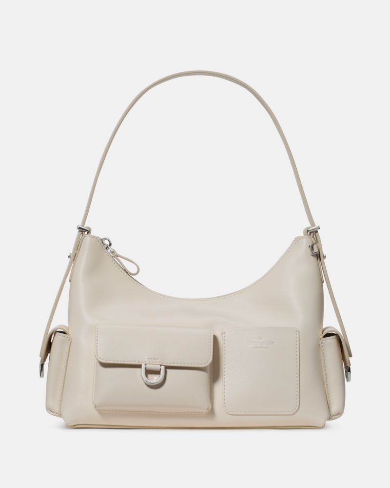 KateSpade Cargo Shoulder Bag Cashew Milk