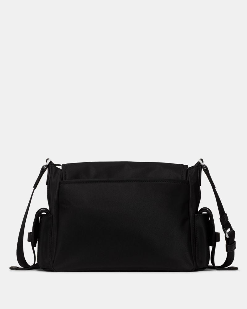 KateSpade Carter Nylon Messenger Cargo Crossbody Bag Black