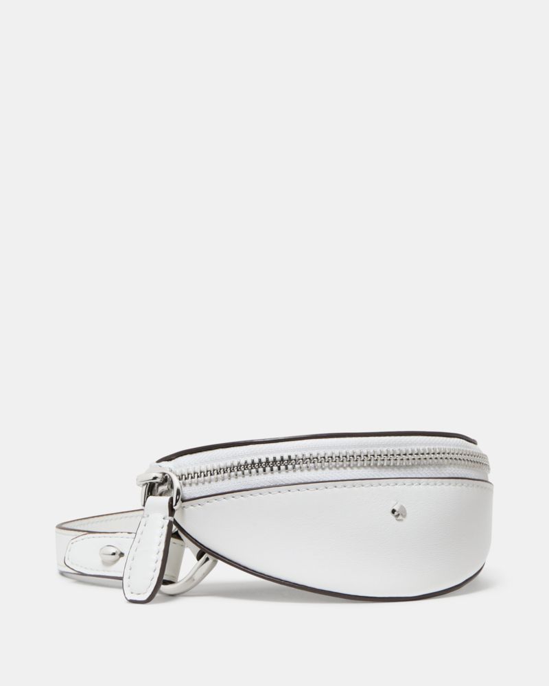 KateSpade Duo Fringe Crossbody Bag True White